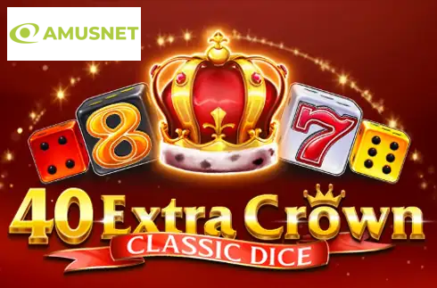 40 Extra Crown Classic Dice Golden Coins Link